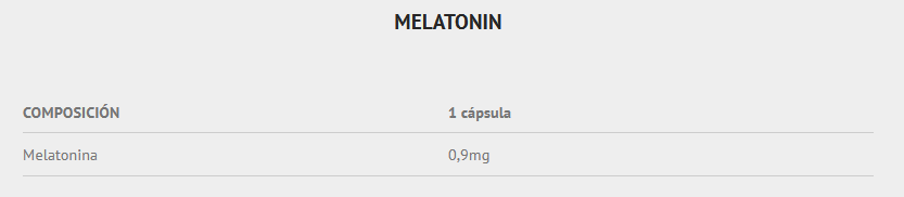 Scientiffic Nutrition Melatonina 100 cáps.