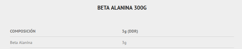 Scientiffic Nutrition Beta Alanina 300g