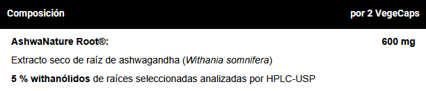 Vitobest Ashwagandha 100 cáps. 600mg