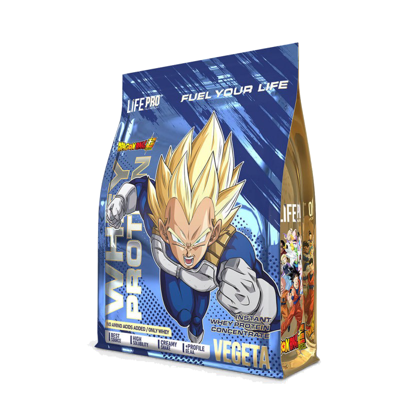 Life Pro Whey Dragon Ball Super Limited Edition Vegeta 900g