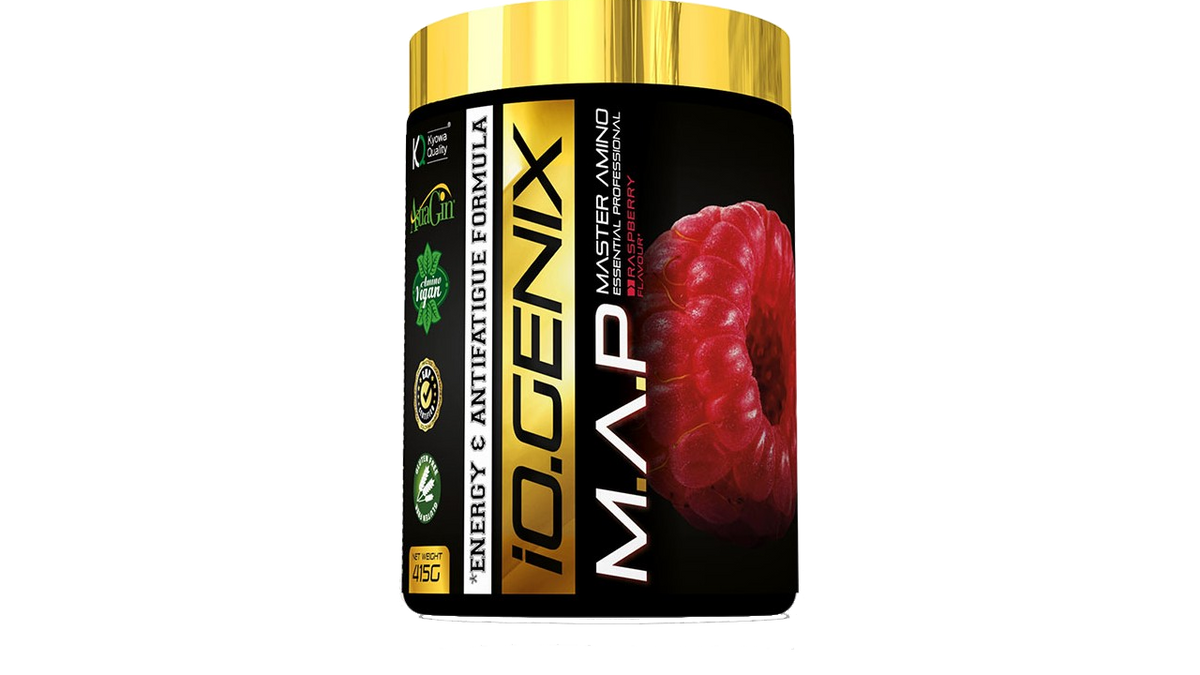 iO.GENIX M.A.P Aminoácidos esenciales 415g