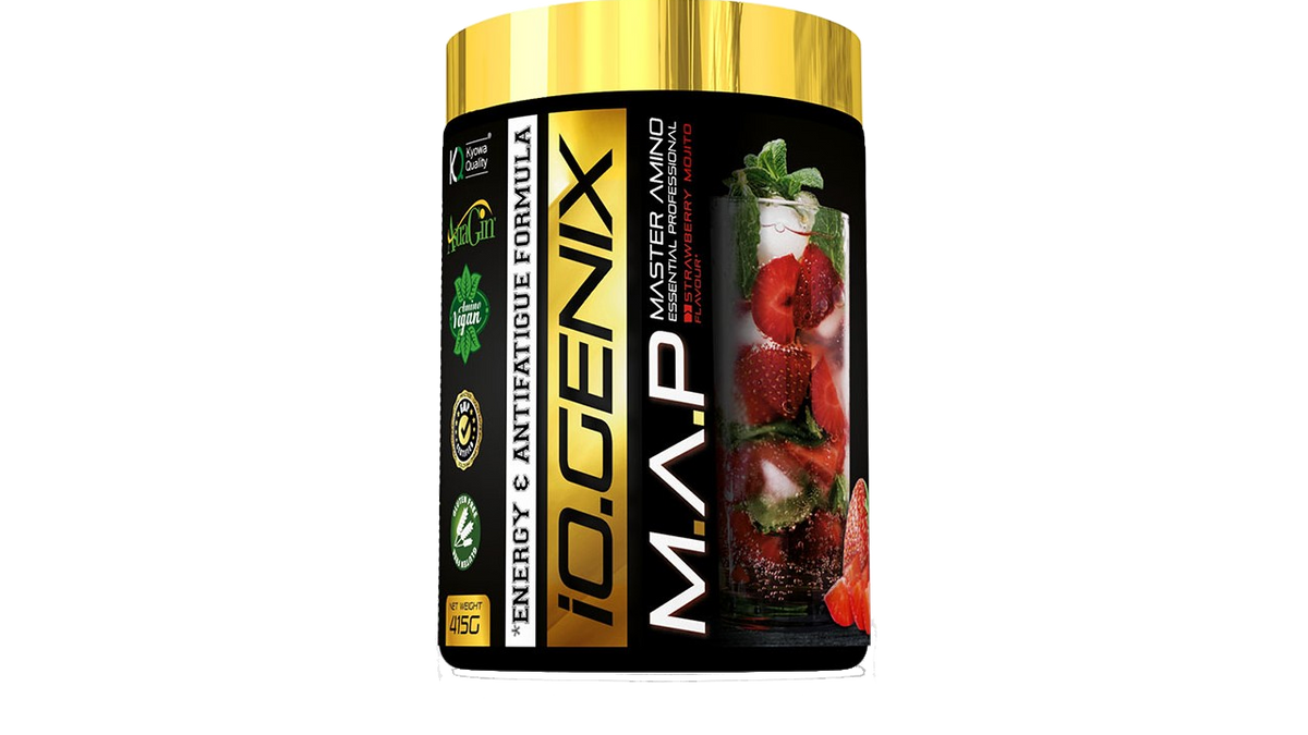 iO.GENIX M.A.P Aminoácidos esenciales 415g