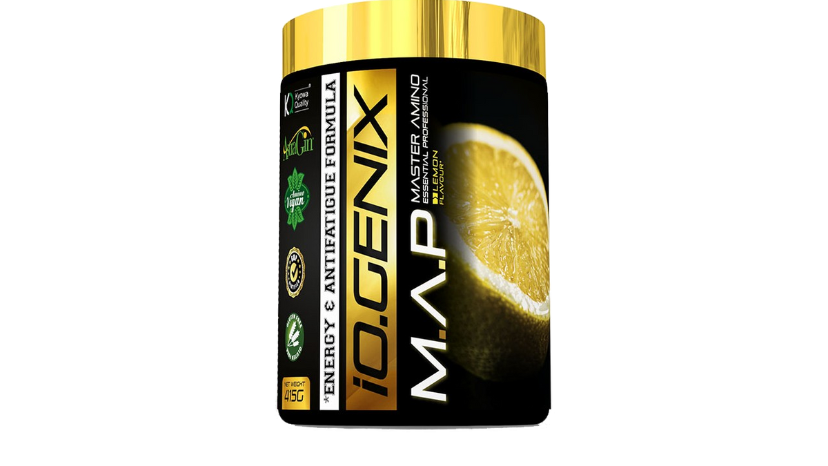 iO.GENIX M.A.P Aminoácidos esenciales 415g