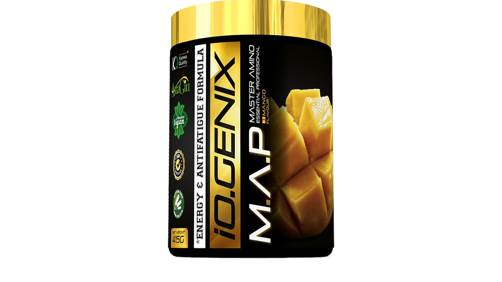iO.GENIX M.A.P Aminoácidos esenciales 415g