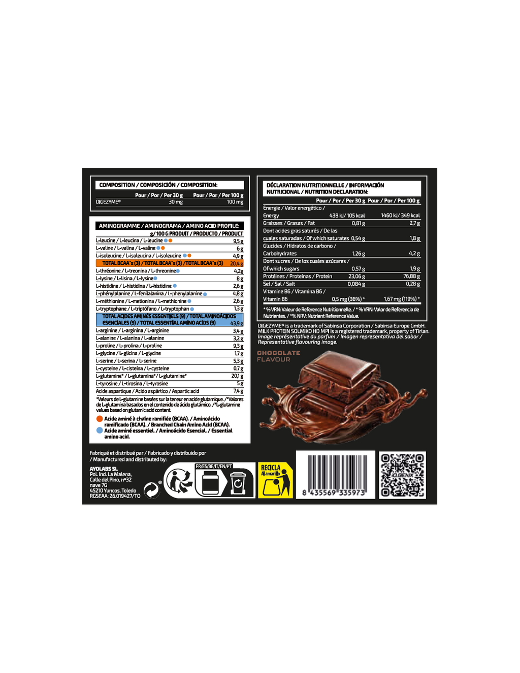 Milk Protein Isolate 100% IoGenix