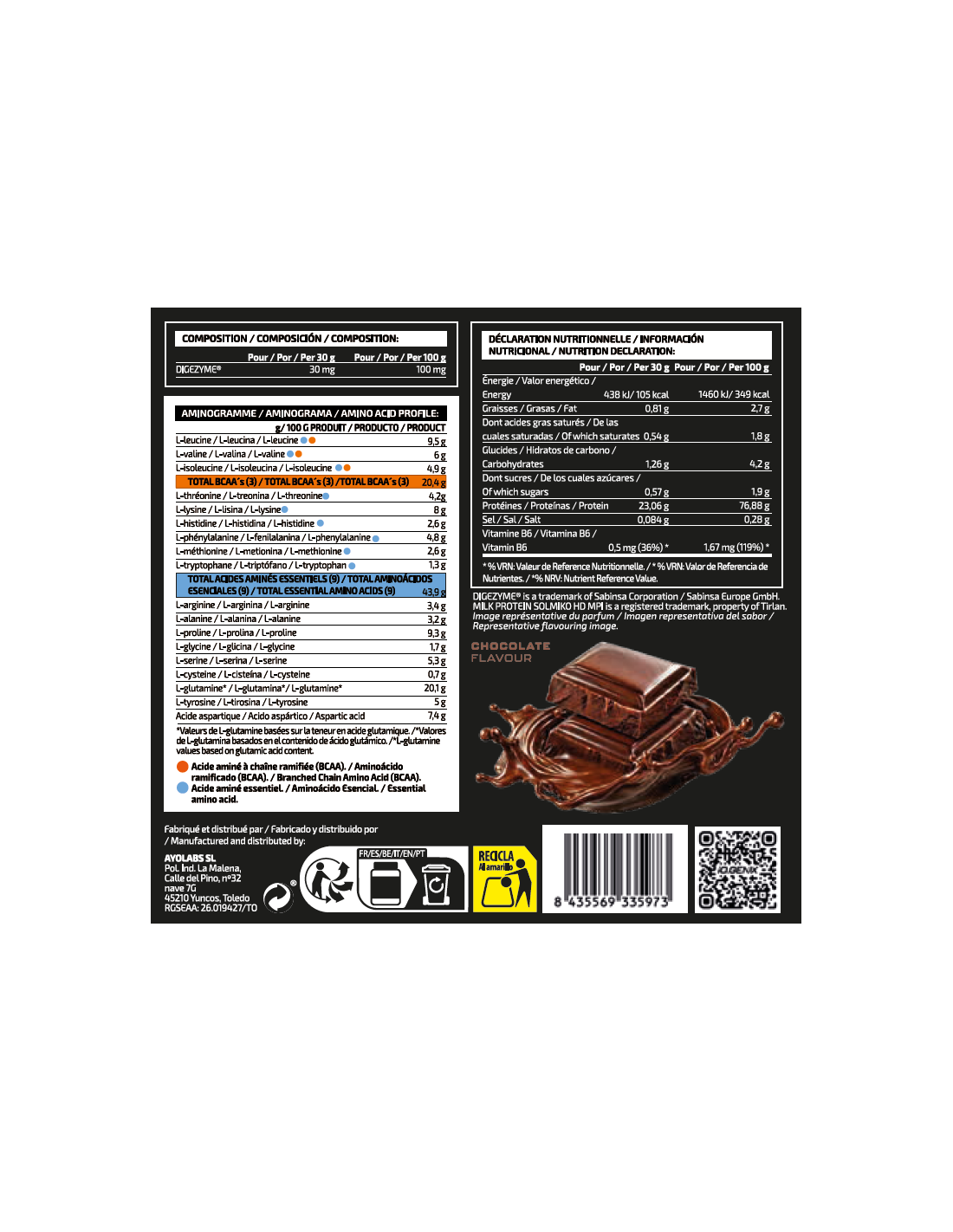 Milk Protein Isolate 100% IoGenix